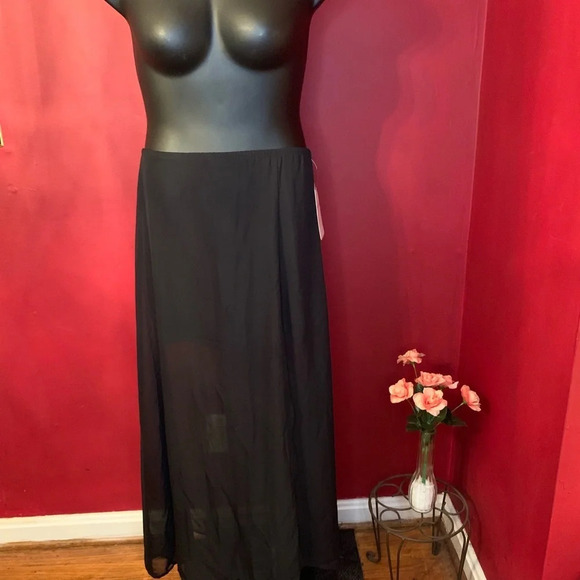 Lily White Sheer maxi skirt Size Small - Picture 1 of 4